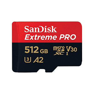 MicroSDカード 512GB [Extreme Pro UHS-I V30]